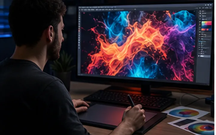 Graphic designing class