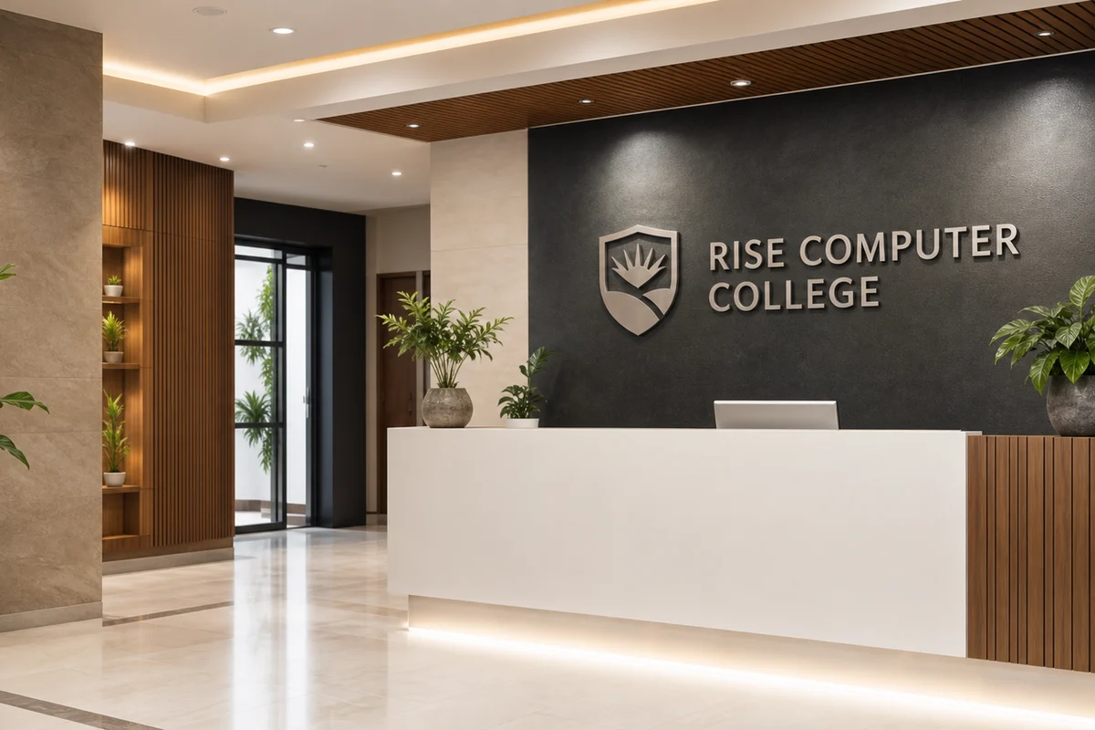 Comfortable campus lounge